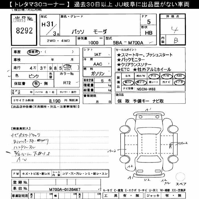 Аукционный лист