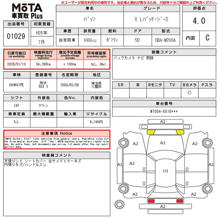 Аукционный лист
