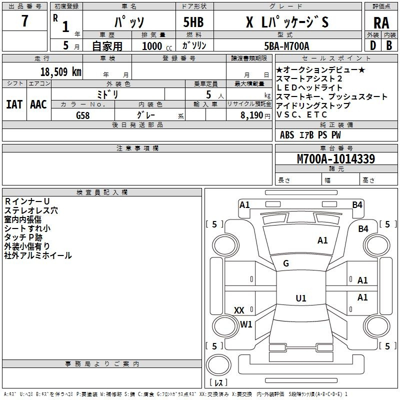 Аукционный лист