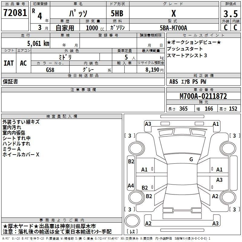 Аукционный лист