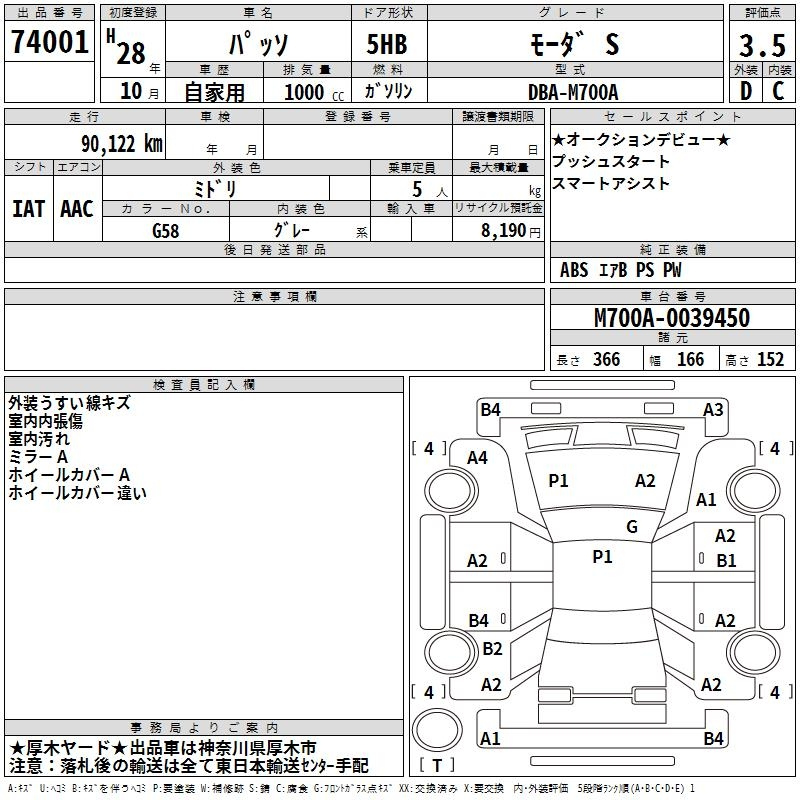 Аукционный лист