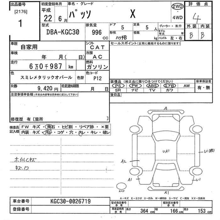 Аукционный лист