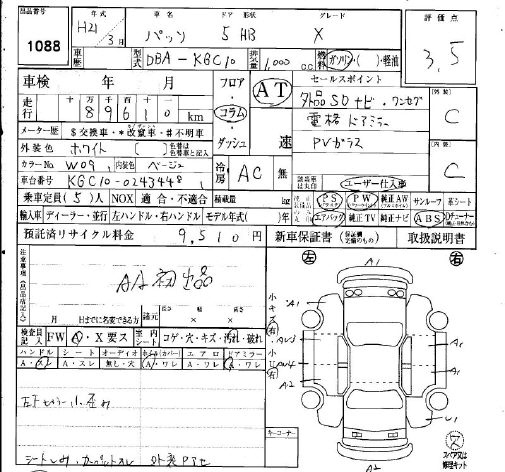 Аукционный лист