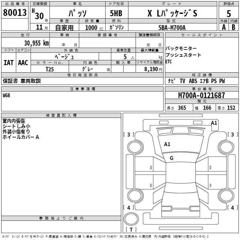 Аукционный лист