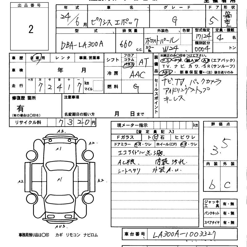 Аукционный лист