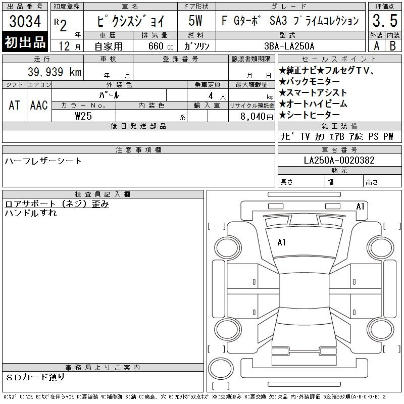 Аукционный лист