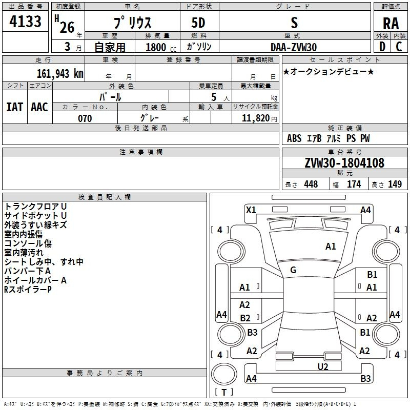 Аукционный лист