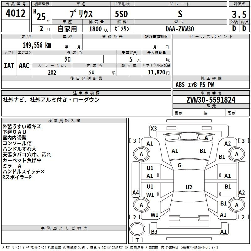 Аукционный лист