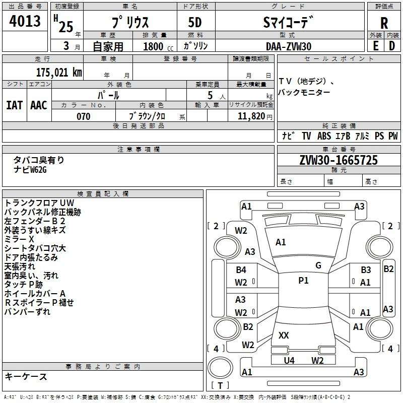 Аукционный лист