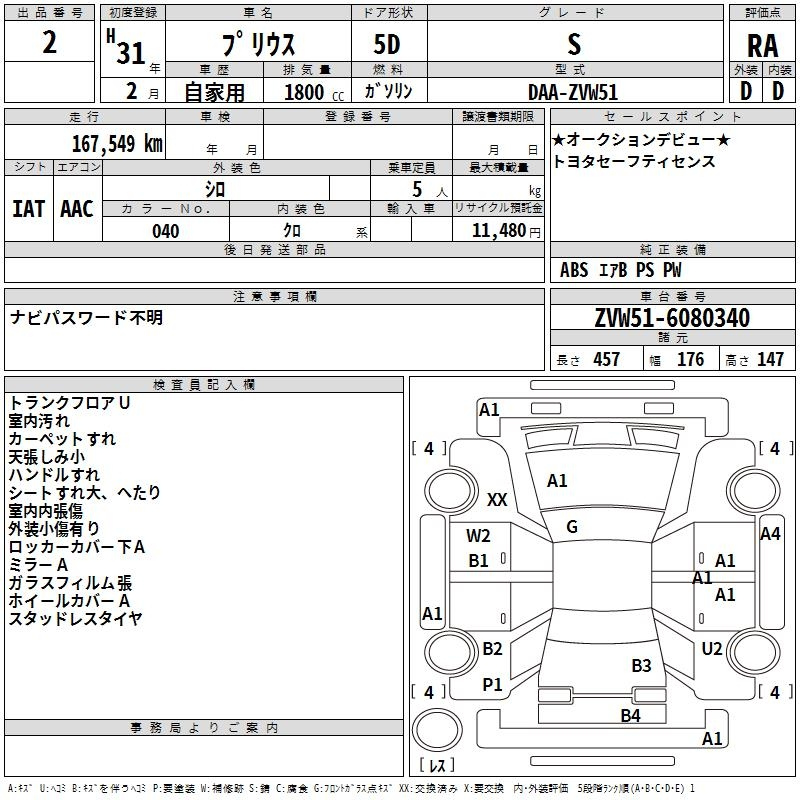 Аукционный лист