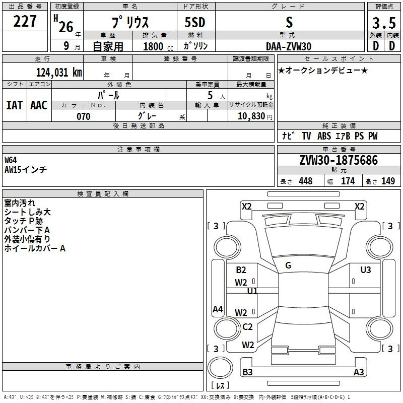 Аукционный лист