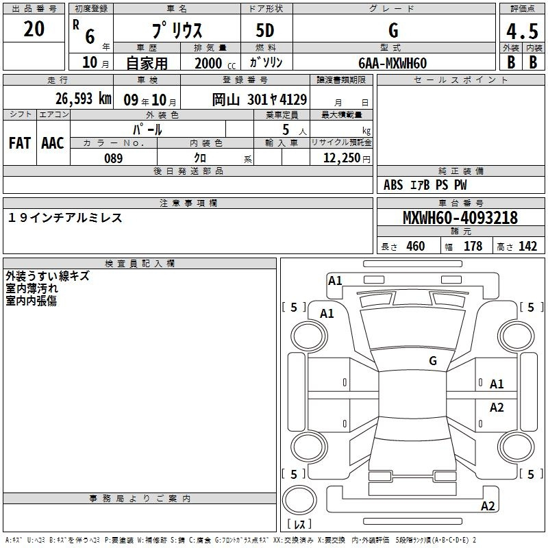 Аукционный лист