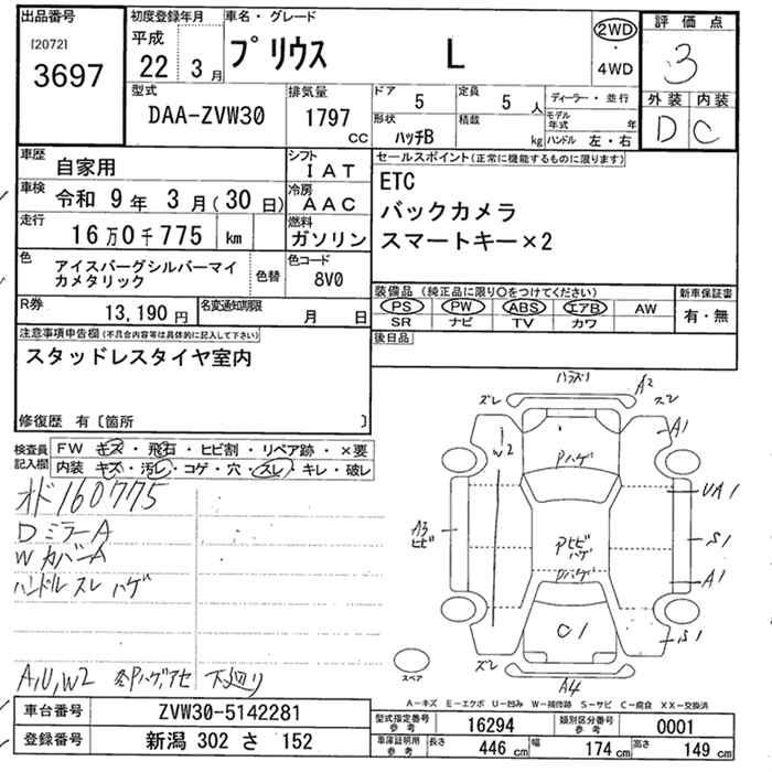 Аукционный лист