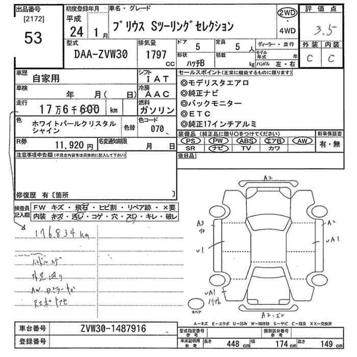 Аукционный лист