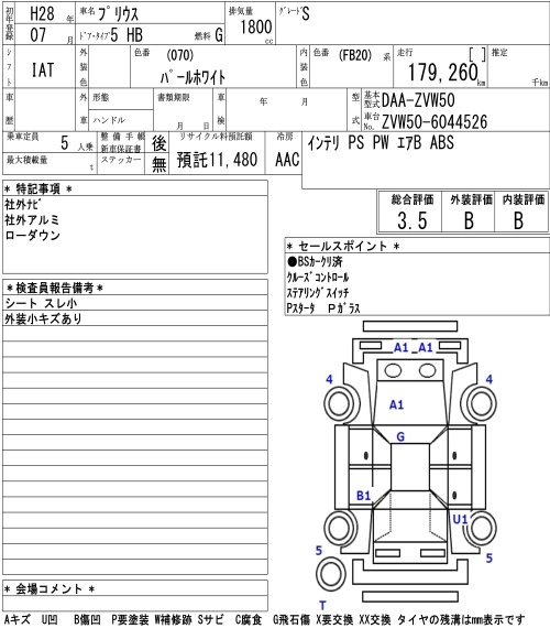Аукционный лист