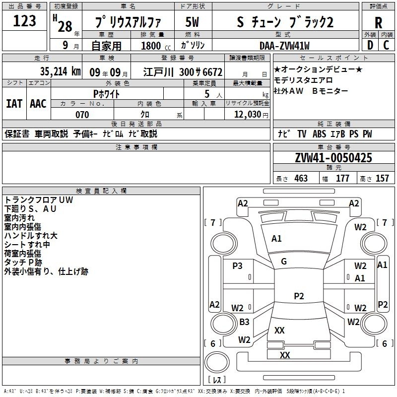 Аукционный лист