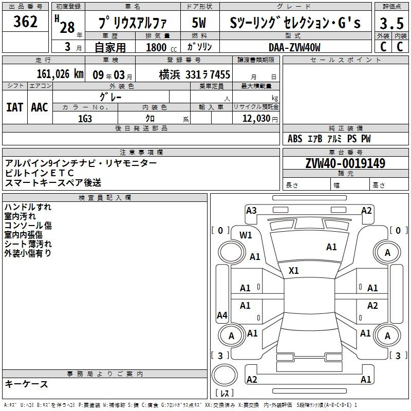 Аукционный лист
