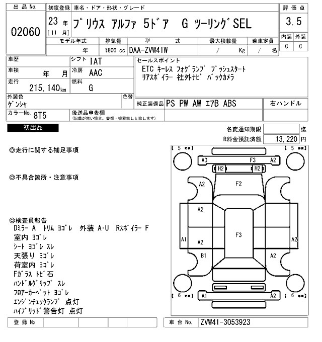 Аукционный лист