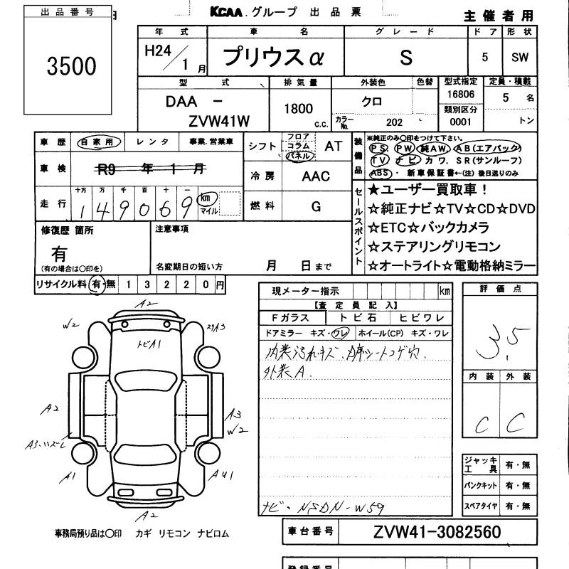Аукционный лист