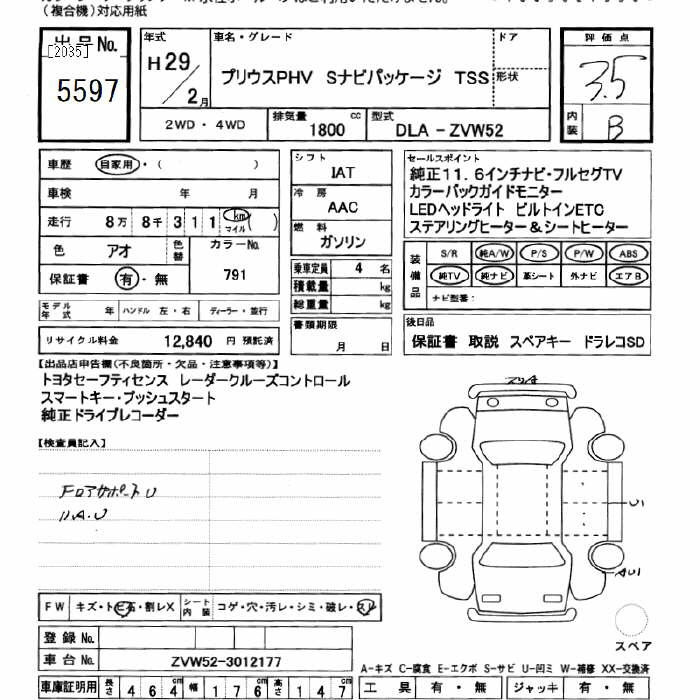 Аукционный лист