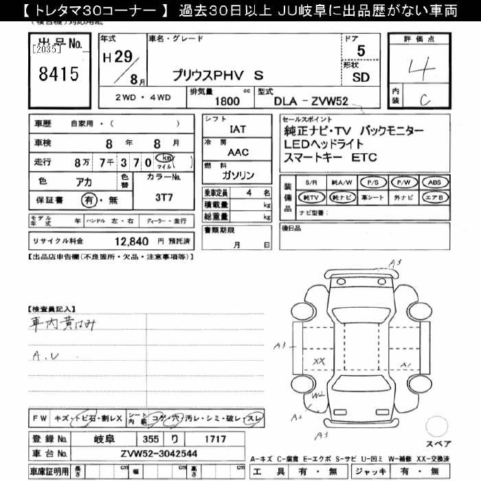 Аукционный лист