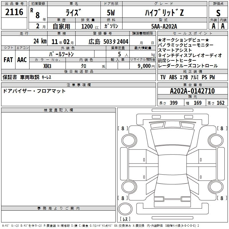 Аукционный лист