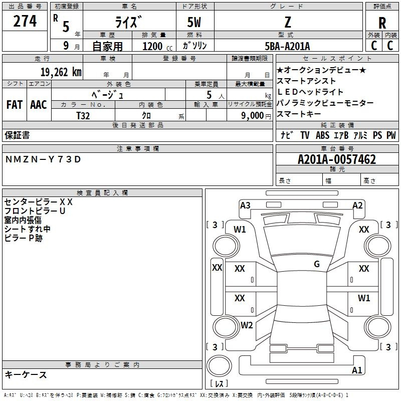 Аукционный лист