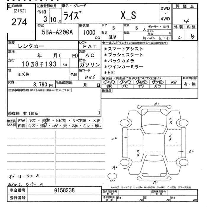 Аукционный лист