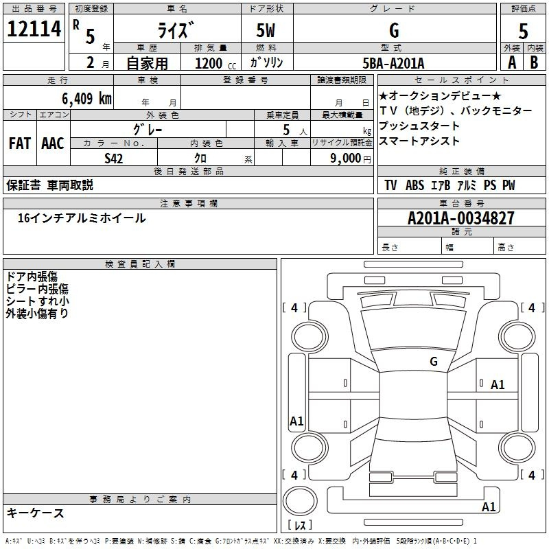 Аукционный лист