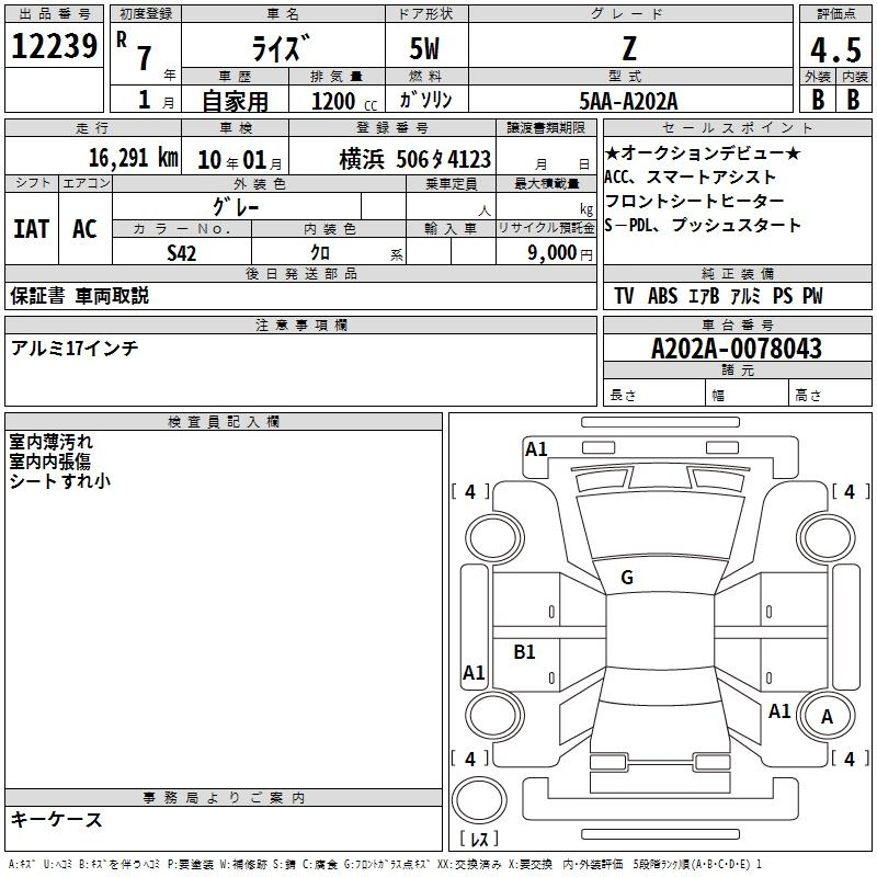 Аукционный лист