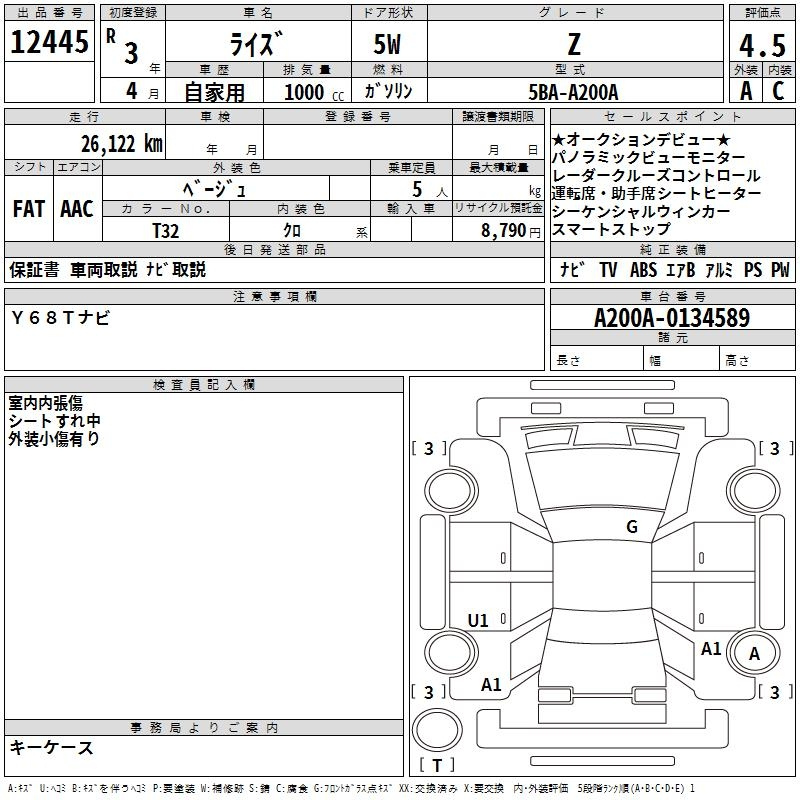 Аукционный лист