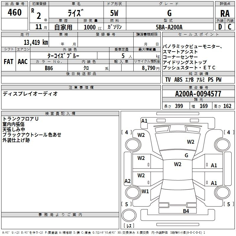 Аукционный лист