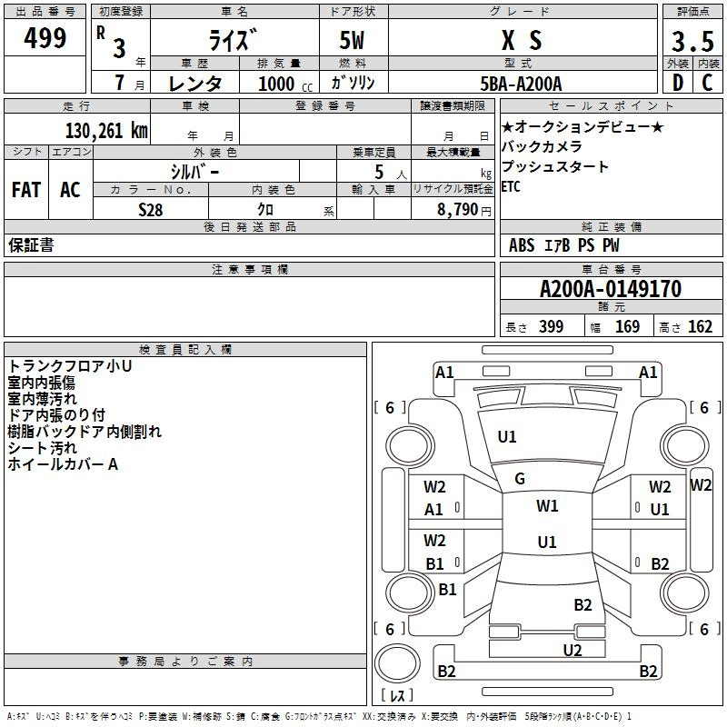 Аукционный лист