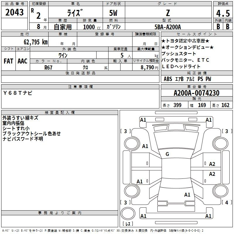 Аукционный лист