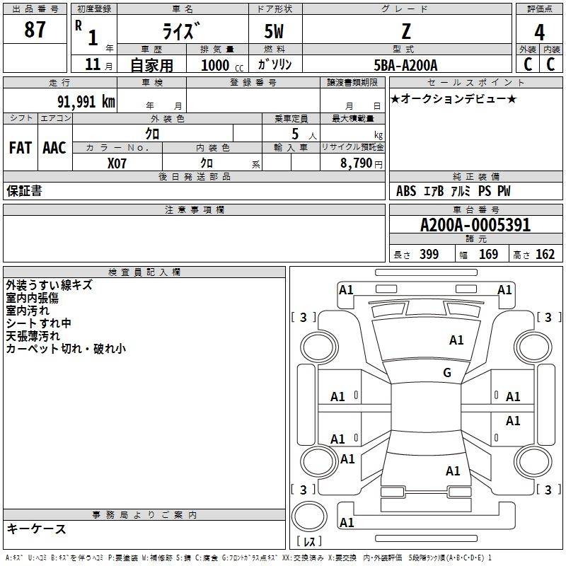 Аукционный лист