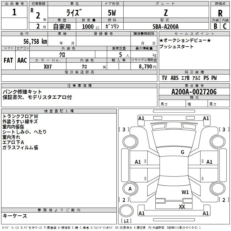 Аукционный лист