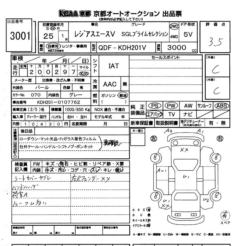 Аукционный лист