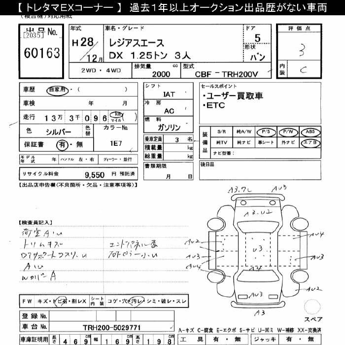 Аукционный лист