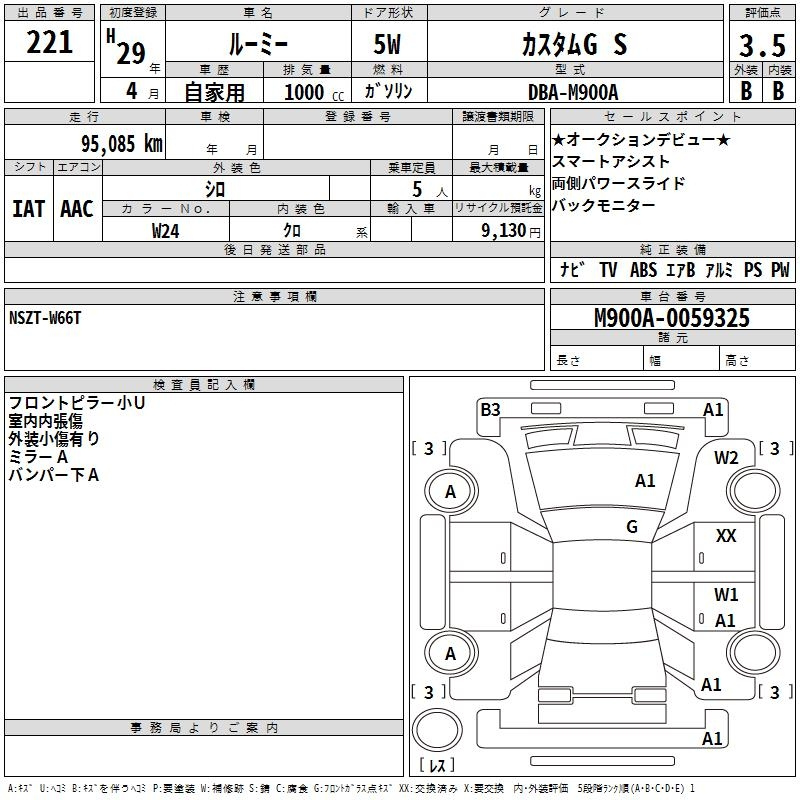 Аукционный лист