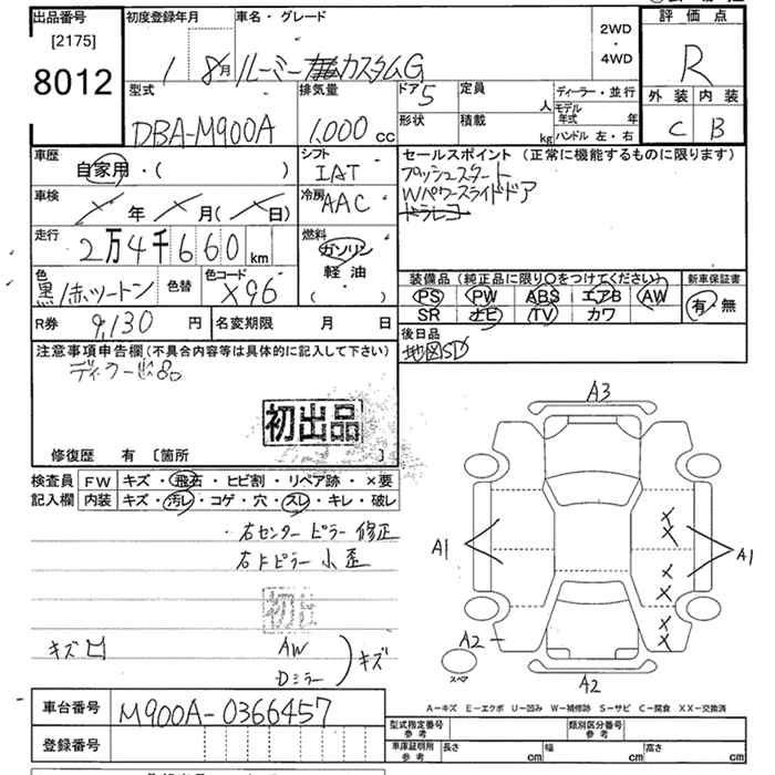 Аукционный лист