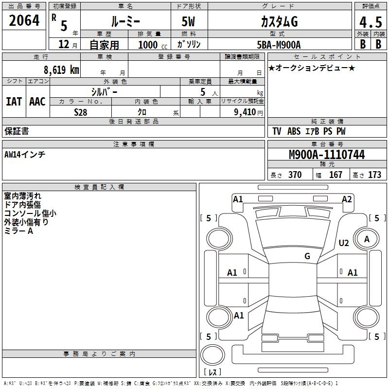 Аукционный лист