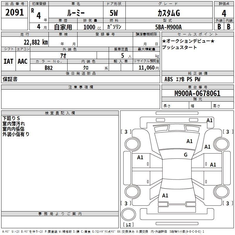 Аукционный лист