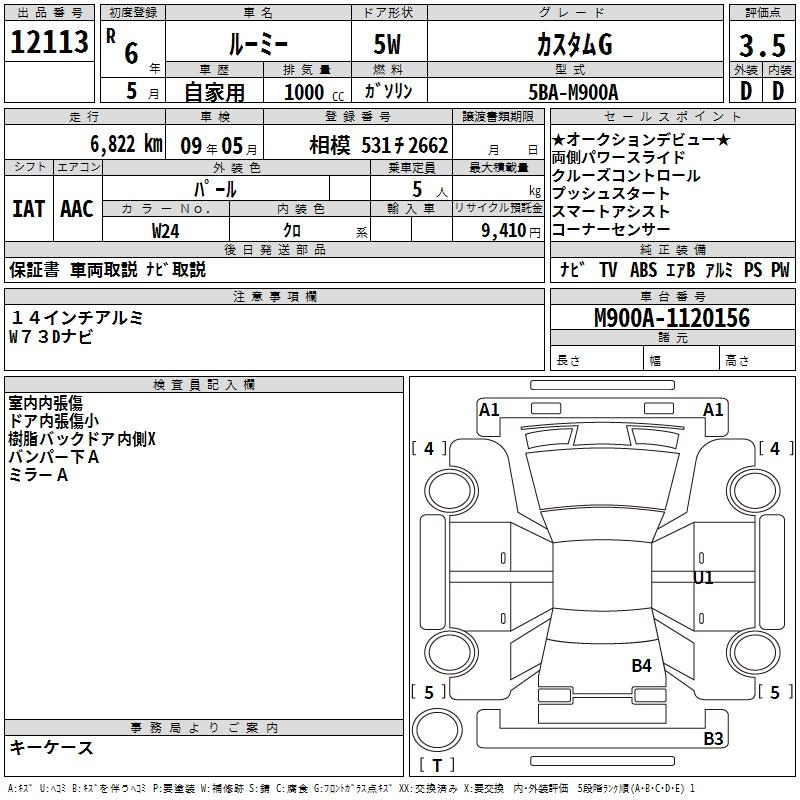 Аукционный лист