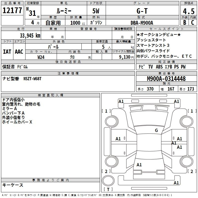 Аукционный лист