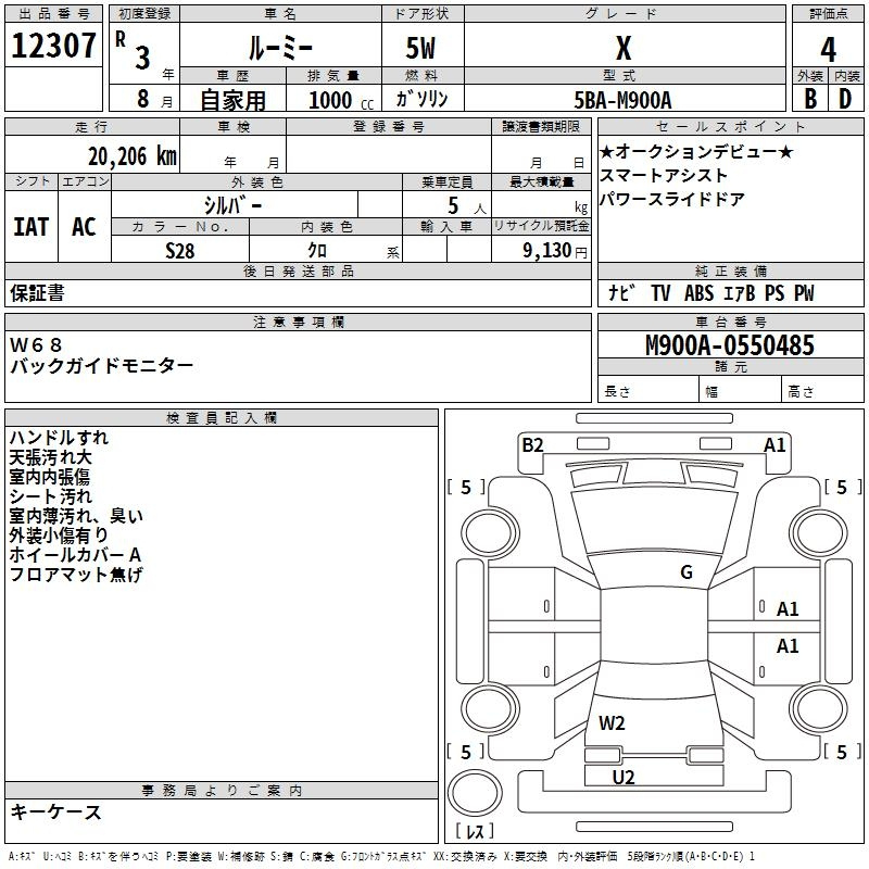 Аукционный лист