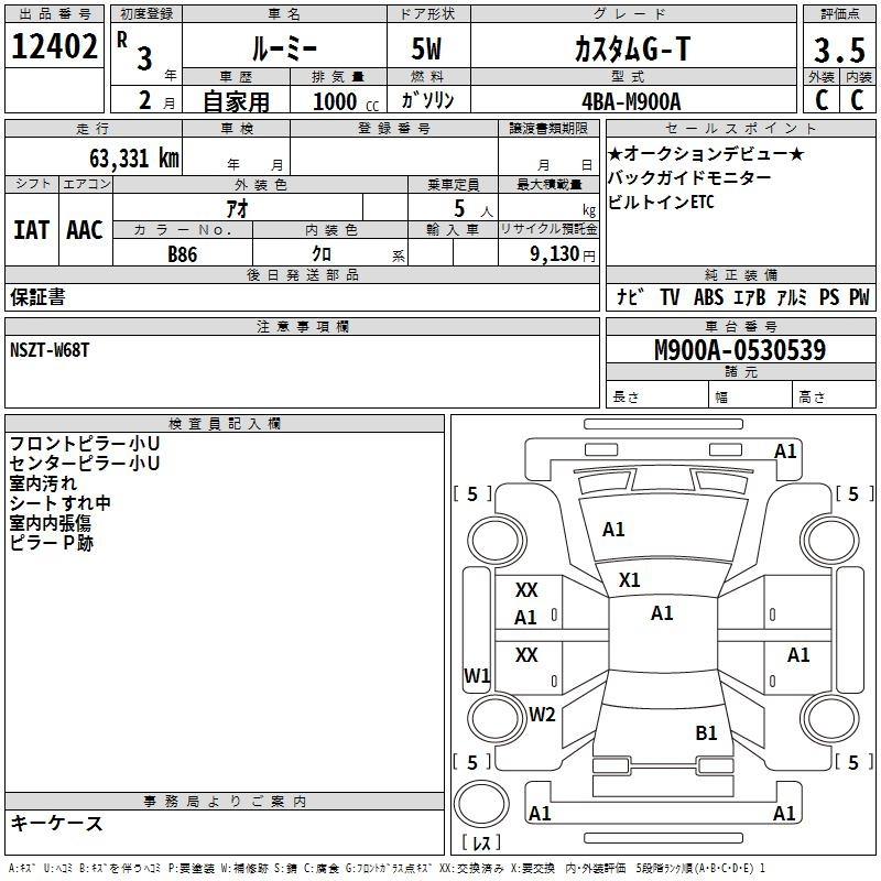 Аукционный лист