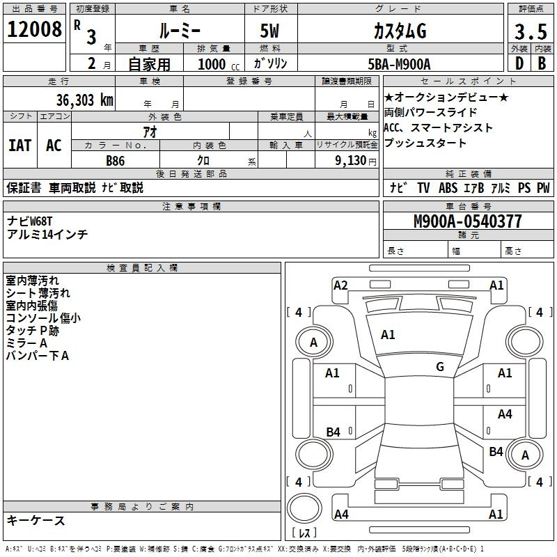 Аукционный лист