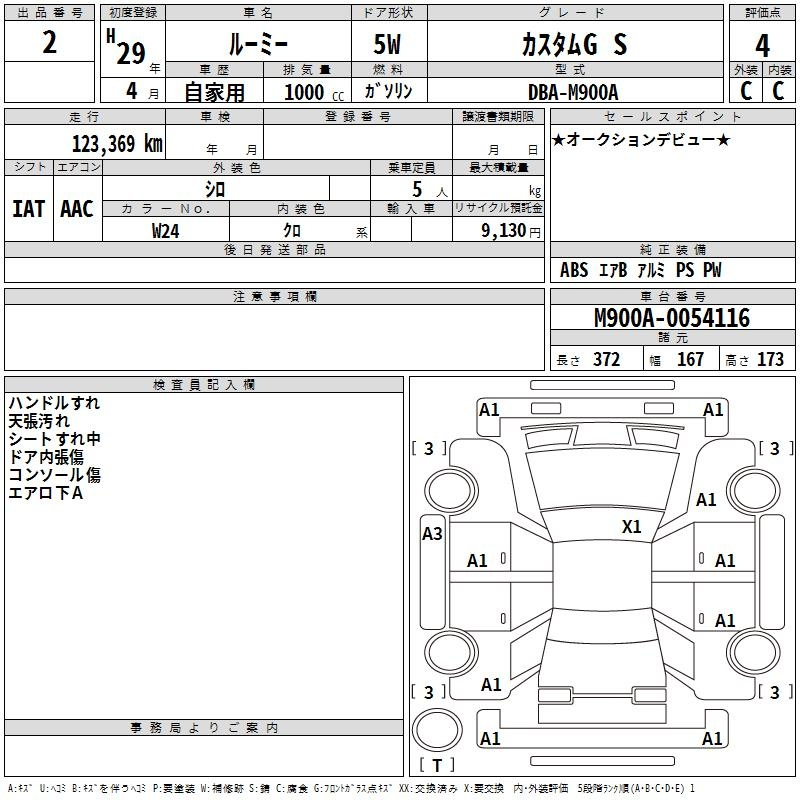 Аукционный лист