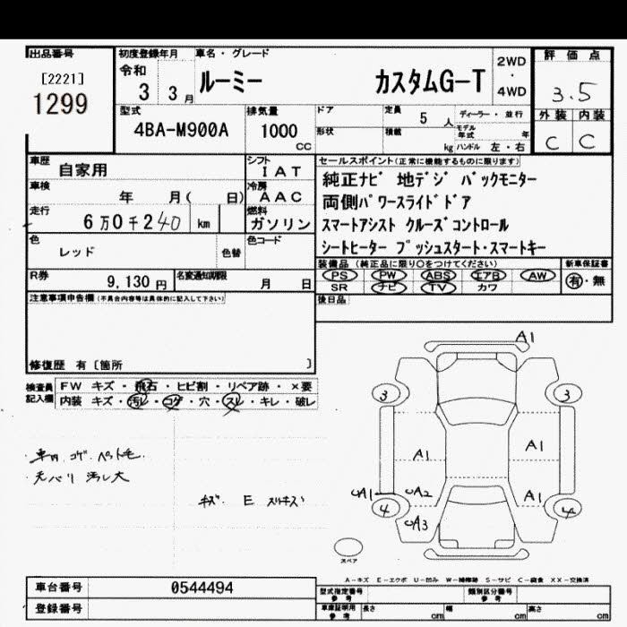 Аукционный лист