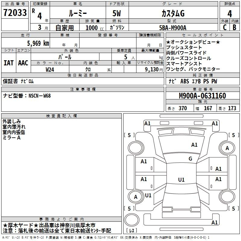 Аукционный лист